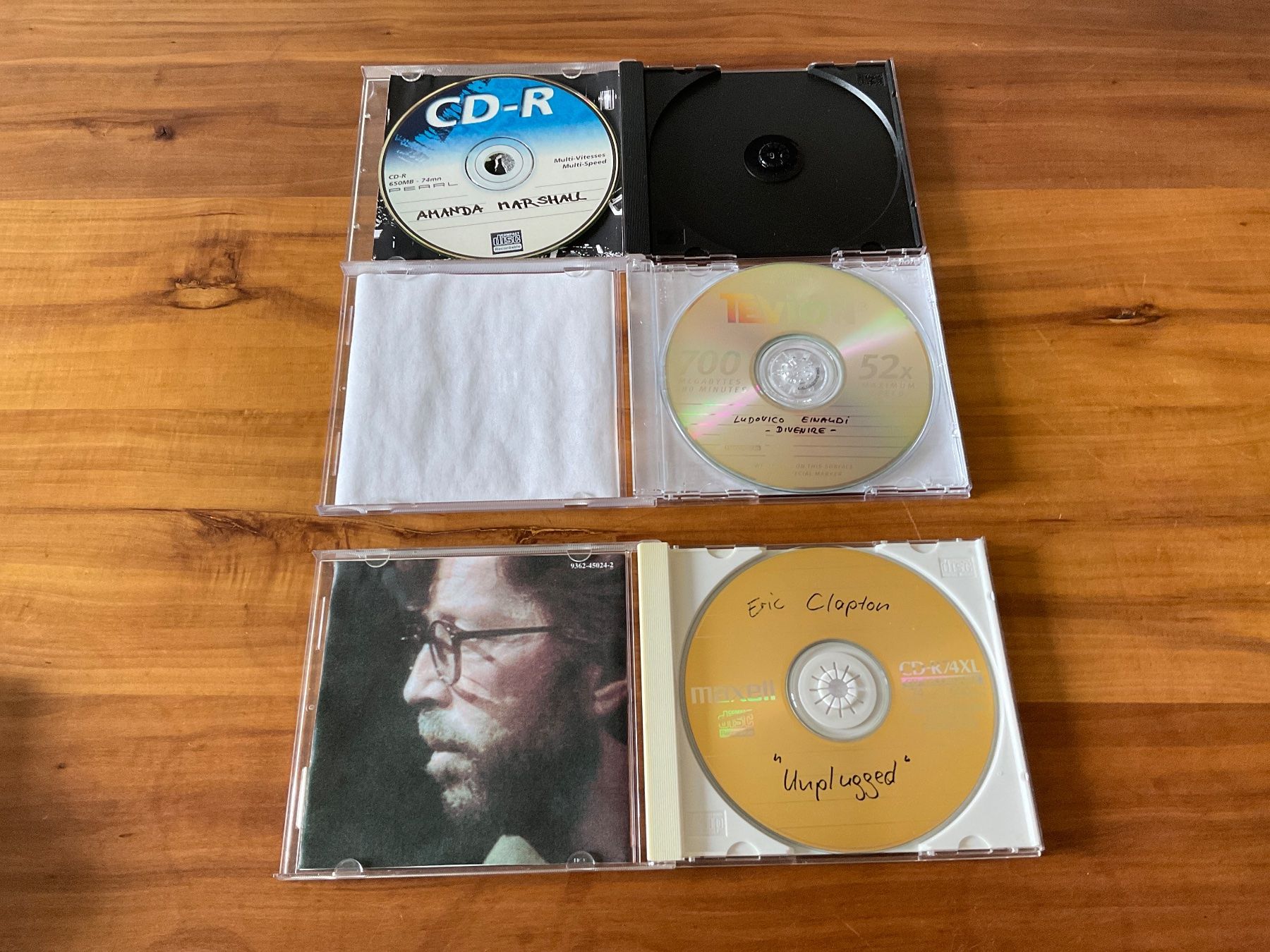 CDs: 6 CDs (City, Eric Clapton, P. Maffay, A. Marshall) – Gebraucht aus Wetzikon ZH von CZ. 7