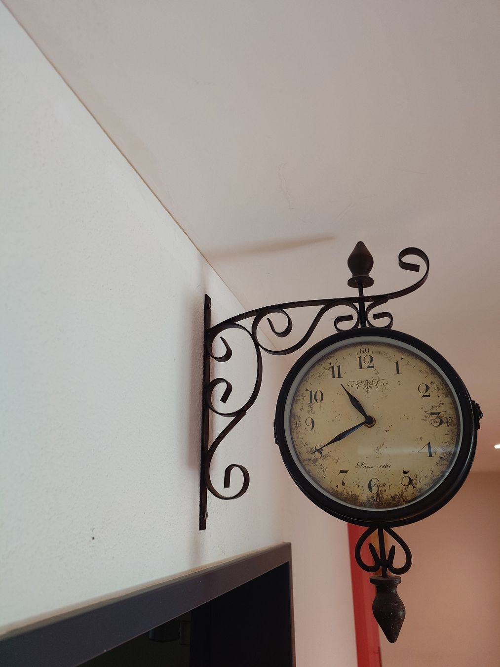 Orologi: Bahnhof Uhr Replika von Paris 1801 mit Batterien – Usato da Eich venduto da uhi-21