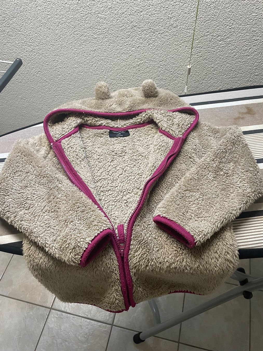 Giacche & Cappotti: Kinderjacke ,kap , hellbraun 122,Teddypl – Usato da Pfeffingen venduto da Purzzeli 2