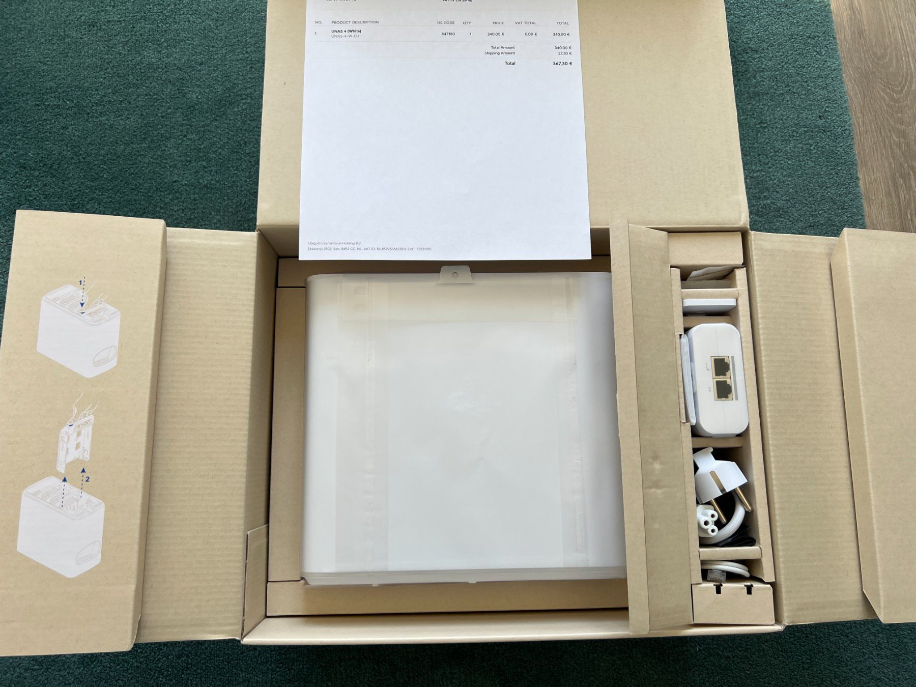 Ubiquiti Server: Ubiquiti Unifi UNAS 4 – Nuovo (secondo la descrizione) da Nidau venduto da heikkit 2