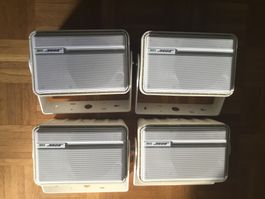 4x BOSE 151 SE Lautsprecher weiss gebraucht