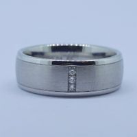 Ring in 750 Weissgold von Meister