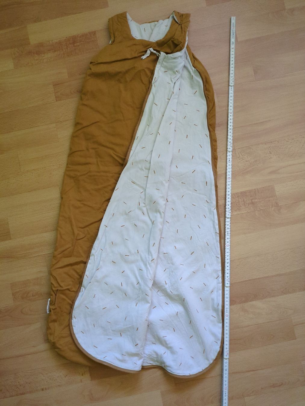 Sacchi a pelo: wende Babyschlafsack ockerfarben mit Muster – Usato da Adlikon b. Andelfingen venduto da IlonaSp 2