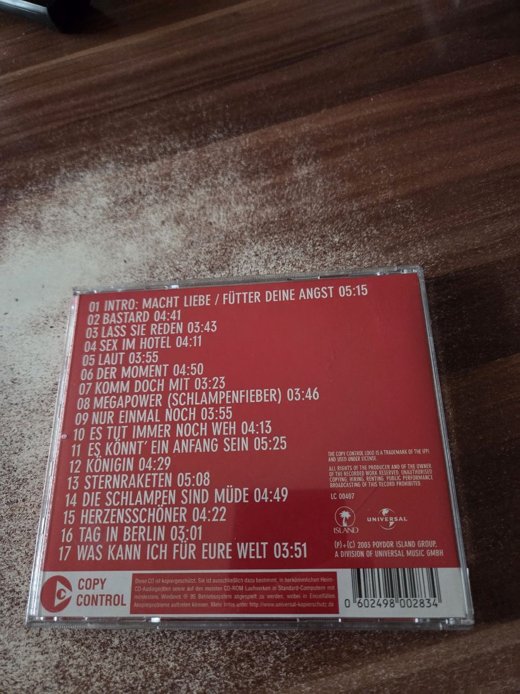 CD: Rosenstolz - Live aus Berlin – Usato da Wattenwil venduto da Mage66 1