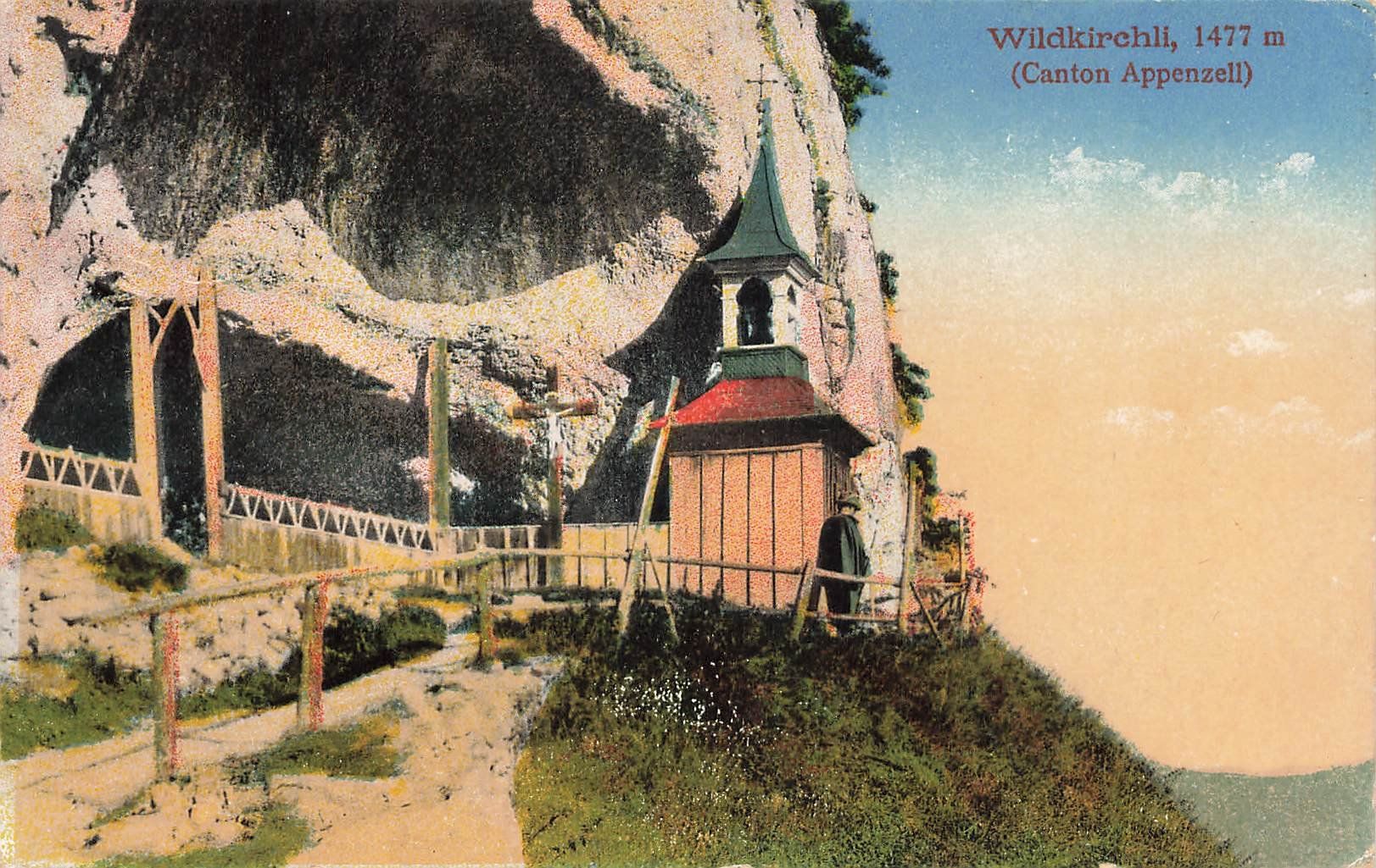 Cartoline postali: Wildkirchli Appenzell – Usato da Schwyz venduto da Seffi56