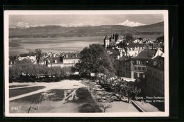 Nyon, Place Perdtemps les Alpes et Mt. B