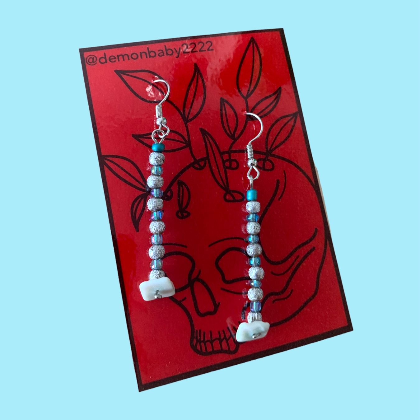 Orecchini pendenti & Orecchini a lobo: “Zanab” earrings – Nuovo (secondo la descrizione) da Basel venduto da demonbaby2222 3