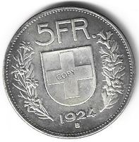 5 Franken 1924 Kopie