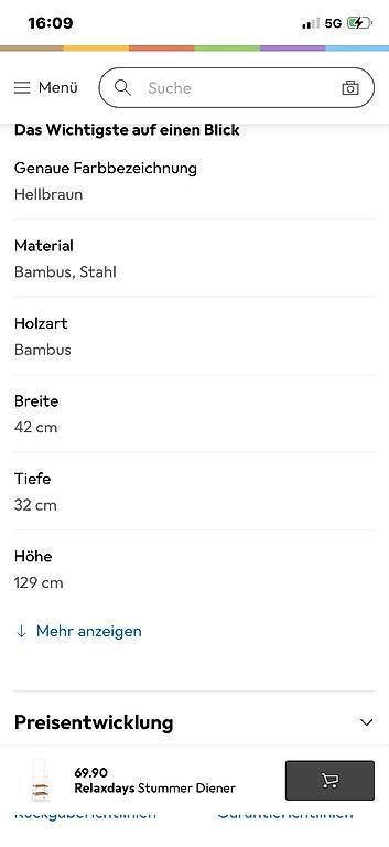 Garderobe: Herrendiener garderobe – Gebraucht aus Dübendorf von rocki07 3