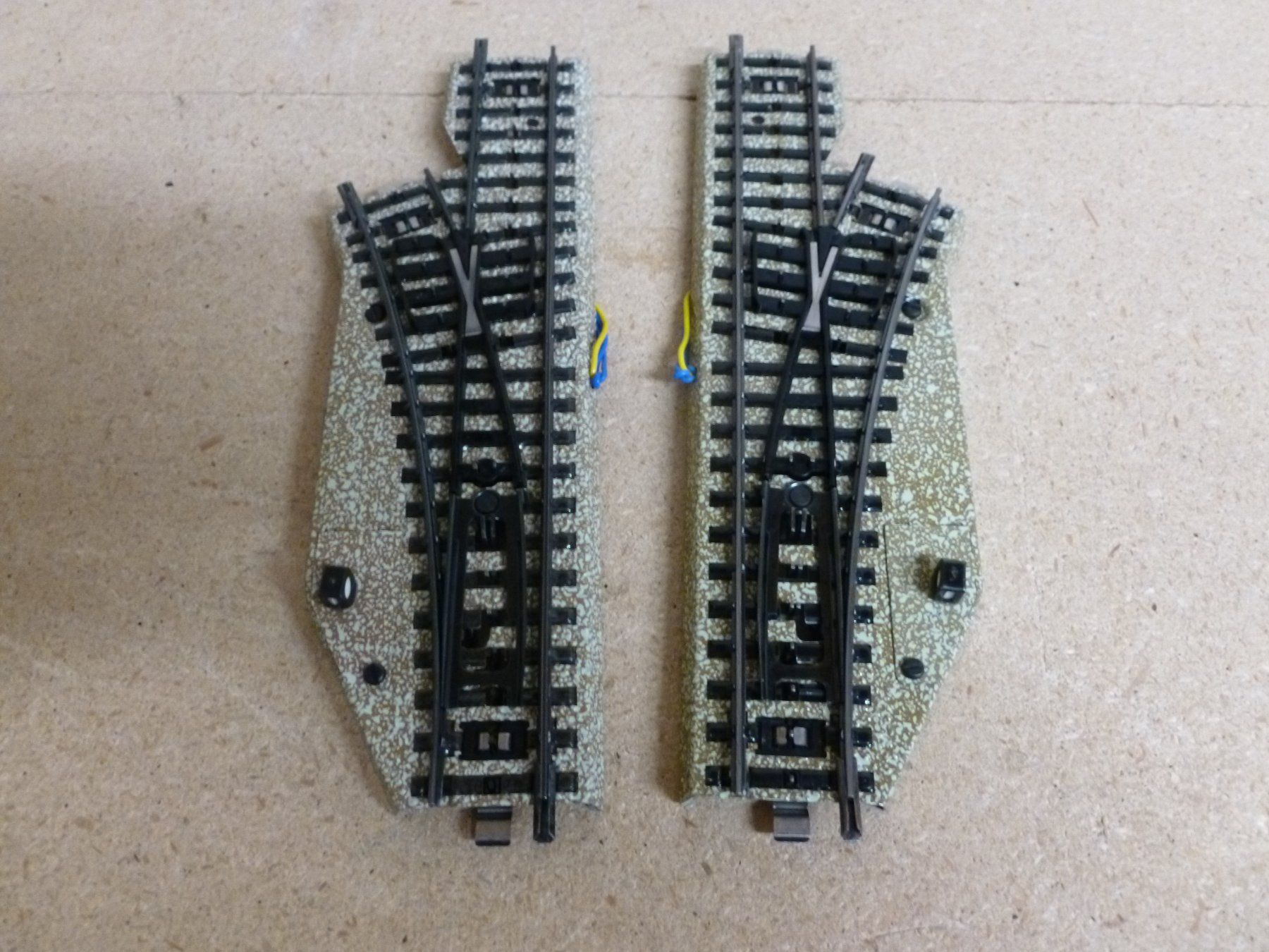 Märklin Modellini di ferrovie: 6 variable Weichen mit Gleisstück 5102 – Usato da Oberbipp venduto da Vifu 6