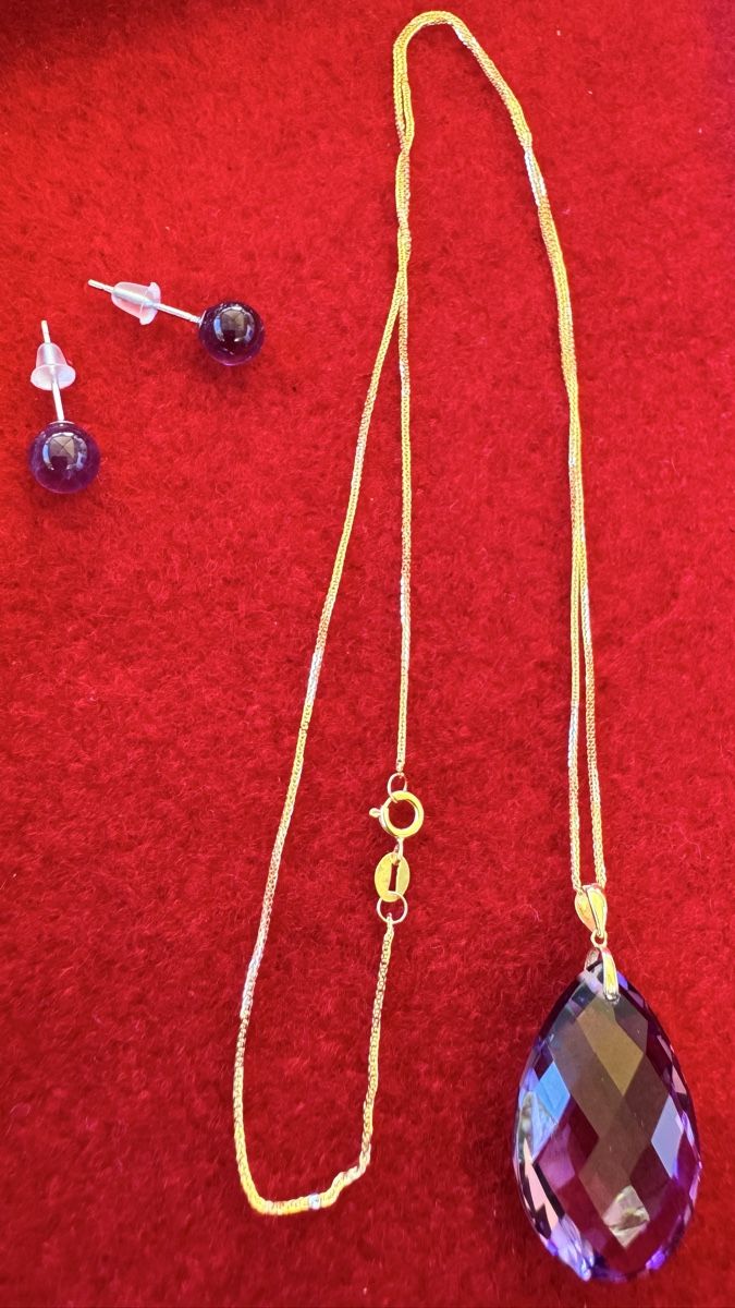 Altri gioielli: Set Amethyst Halskette & Ohrringe 18k – Nuovo (secondo la descrizione) da Untersiggenthal venduto da TimeandShine 4