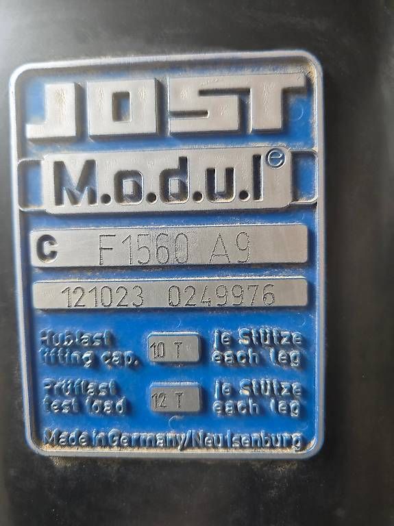 Rimorchi: Stützfuss Jost 2-Gang – Usato da Guntmadingen venduto da Gonzo008 1