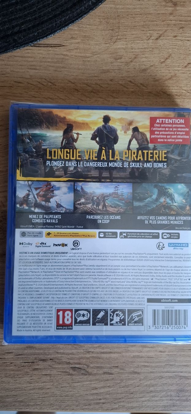Sony Jeux: Jeu PS5 Skull and Bones neuf – Neuf avec emballage d'origine à Sion par sad_8y62 1