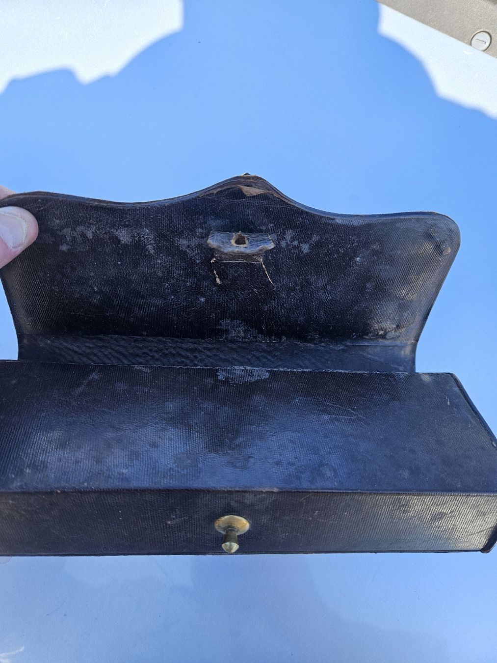 Altre raccolte & rarità: säbel tasche antik – Difettoso da Schwellbrunn venduto da Rosaroterpanter 5