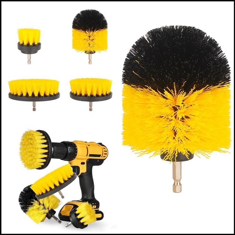Titan Bohrbürstenaufsatz 3-1/2 Zoll – Perfekt Für Bad & Fliesen