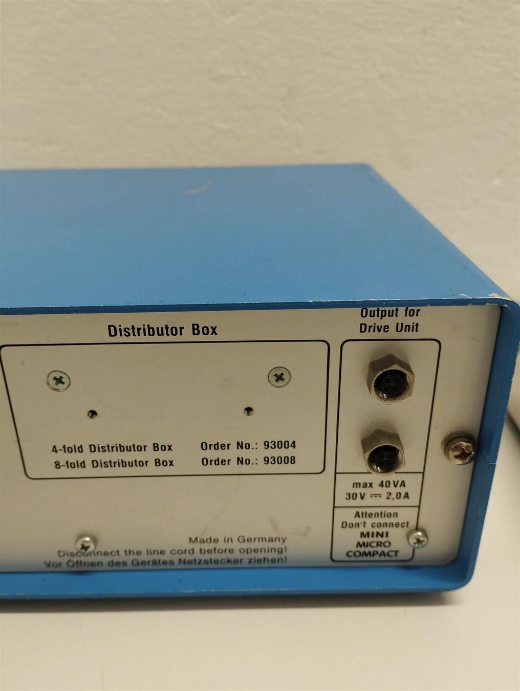 Accessori da laboratorio: Variomag 15 Stellen / Telemodul 40 S – Usato da Niederdorf venduto da LeptonAG_Labor 2