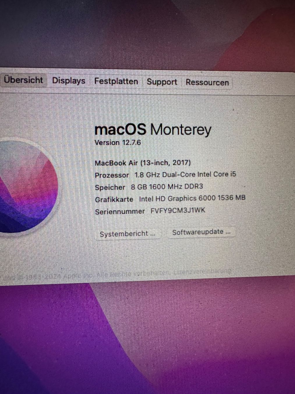 Apple Portables: MacBook Air 13 – D'occasion à Adliswil par Busys 1