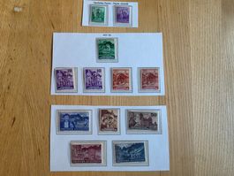 Liechtenstein Dienstmarken 1937 postfrisch