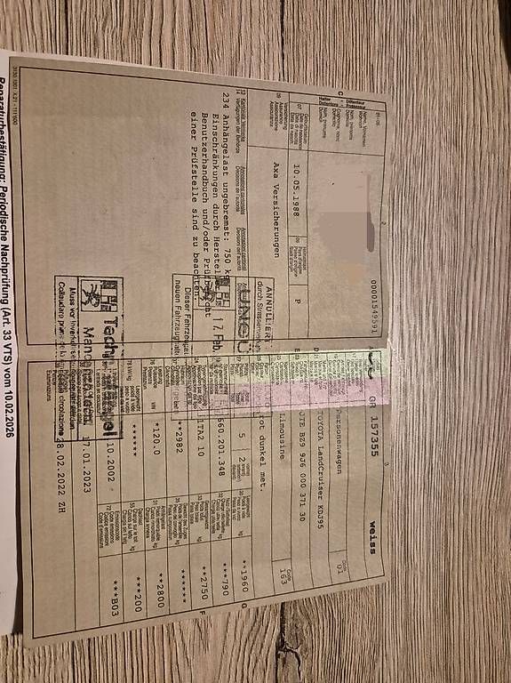 Automobili: Toyota Landcruiser KDJ 95 – Usato da Breil/Brigels venduto da AC.Jackson96 1