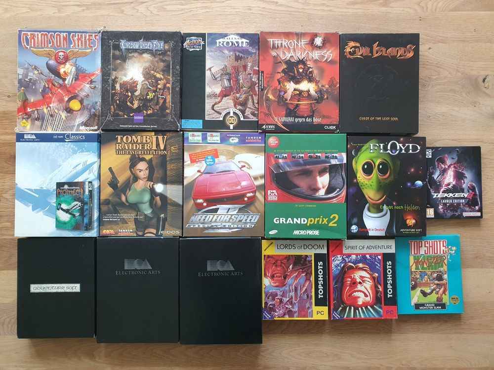PC Games Restposten Big Box Bundle / Sammlung / Konvolut (Gebraucht) in ...