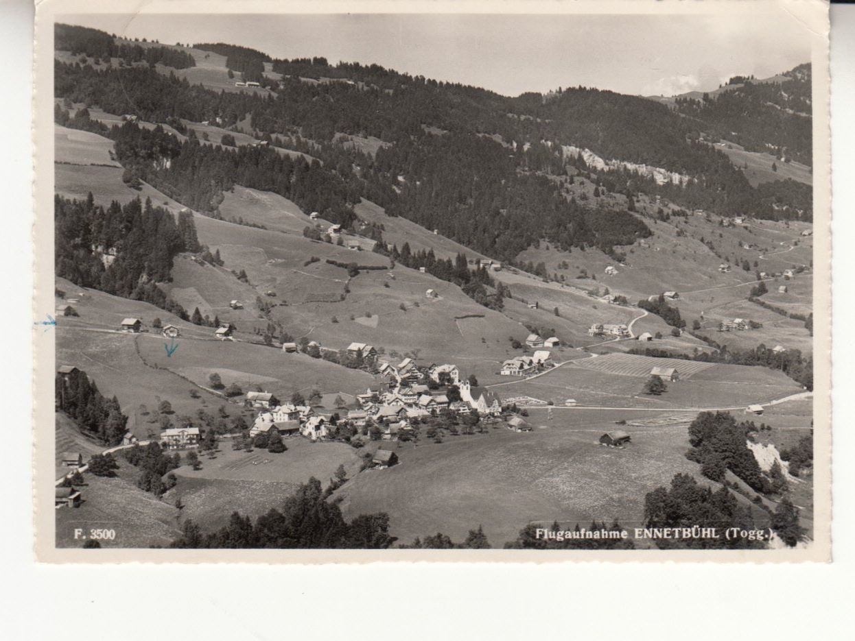 Cartoline postali: Ennetbühl 1962 – Usato da Bürglen TG venduto da StampGraf