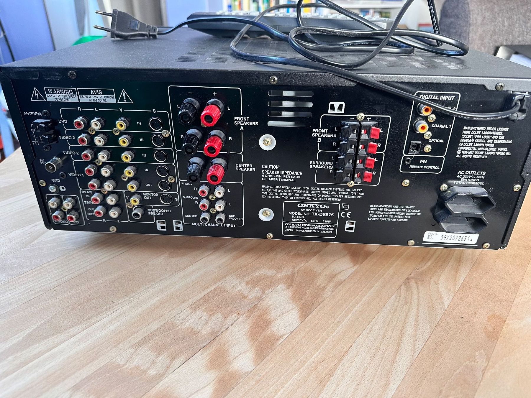 Onkyo Ricevitori: AV Reciever TX-DS575 – Usato da Effretikon venduto da irichter 1