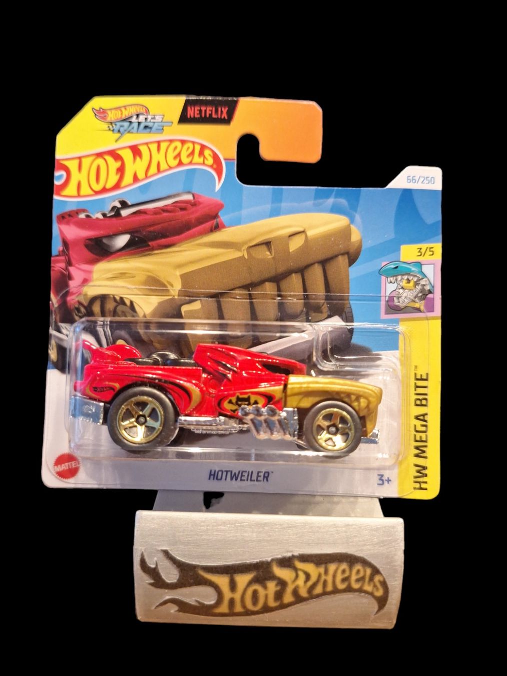 Hot Wheels Modellini d'auto: Hot Wheels HW Mega Bite 2024 Hotweiler 3/5 S – Nuovo e nell'imballaggio originale da Adlikon venduto da Mmartin0