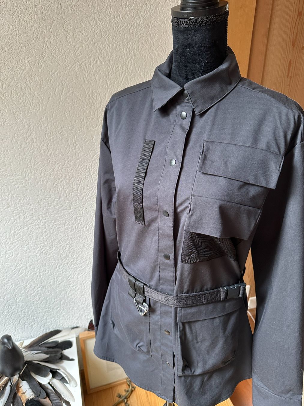 H&M Camicette: Bluse Hemdkleid mit Gürtel H&M S neu Move – Nuovo e nell'imballaggio originale da Gümmenen venduto da FelizitasHermann 3