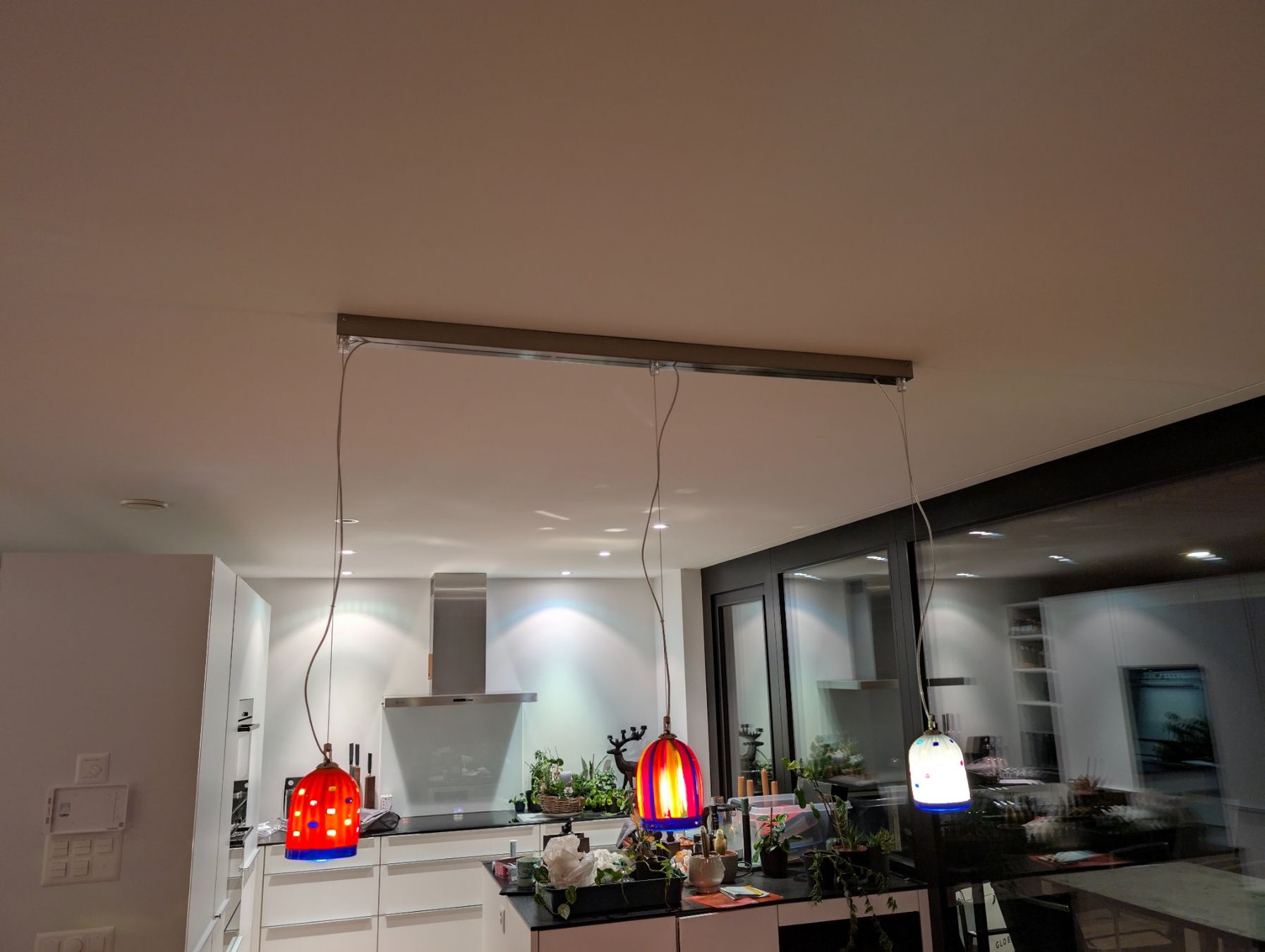 Lampadari & plafoniere: Hängelampe mit murano Glas – Usato da Steinhausen venduto da obelix19
