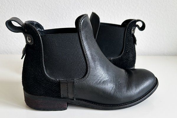 Chaussures femmes: MAX Herbst | Chelsea Boots aus echtem Leder 36 | Lederboot – D'occasion à Engelburg par Rmueller