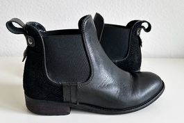 MAX Herbst | Chelsea Boots aus echtem Leder 36 | Lederboot