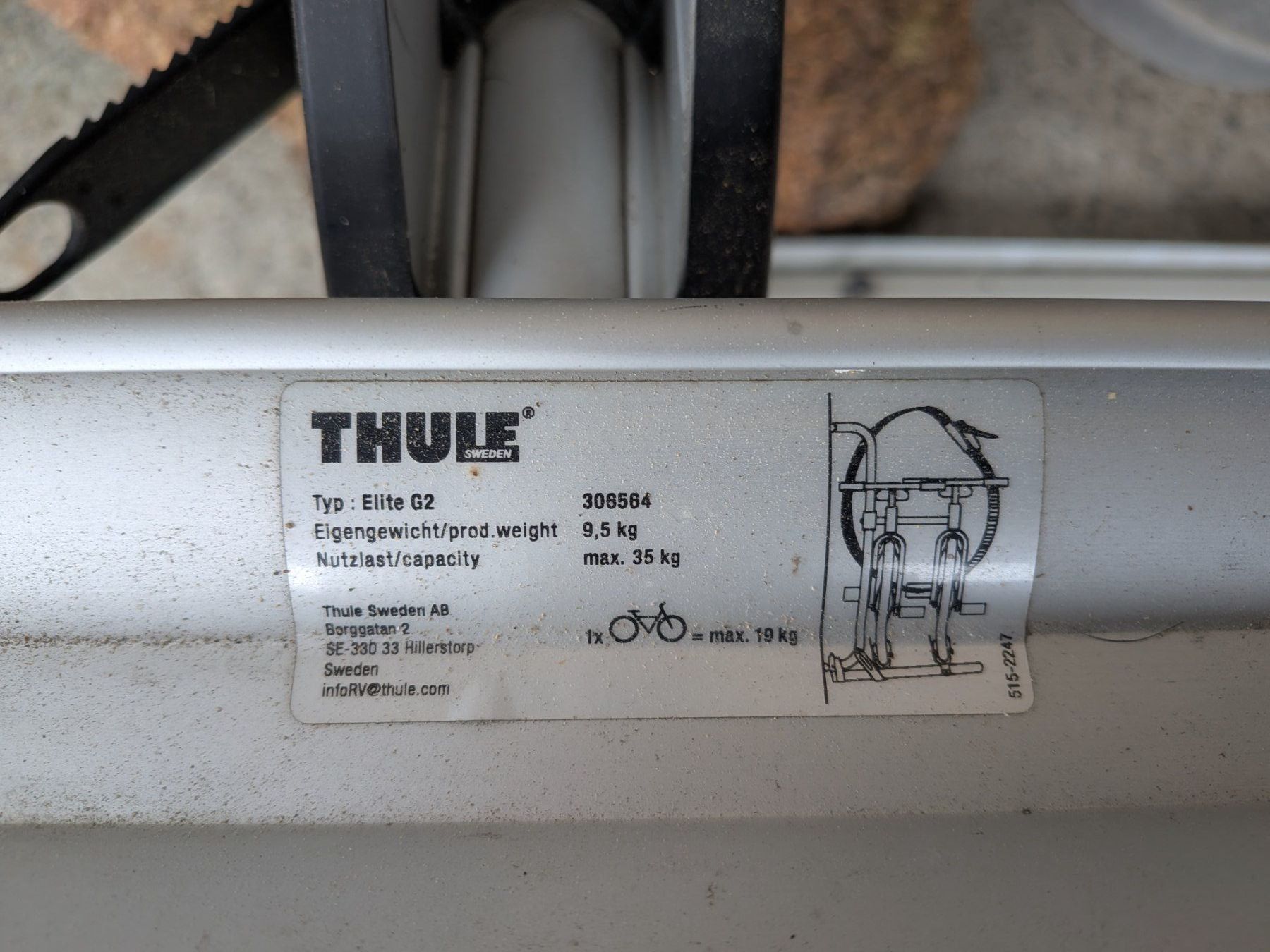Thule Portapacchi: Fahrradträger Thule – Usato da Krauchthal venduto da Dagru1 1