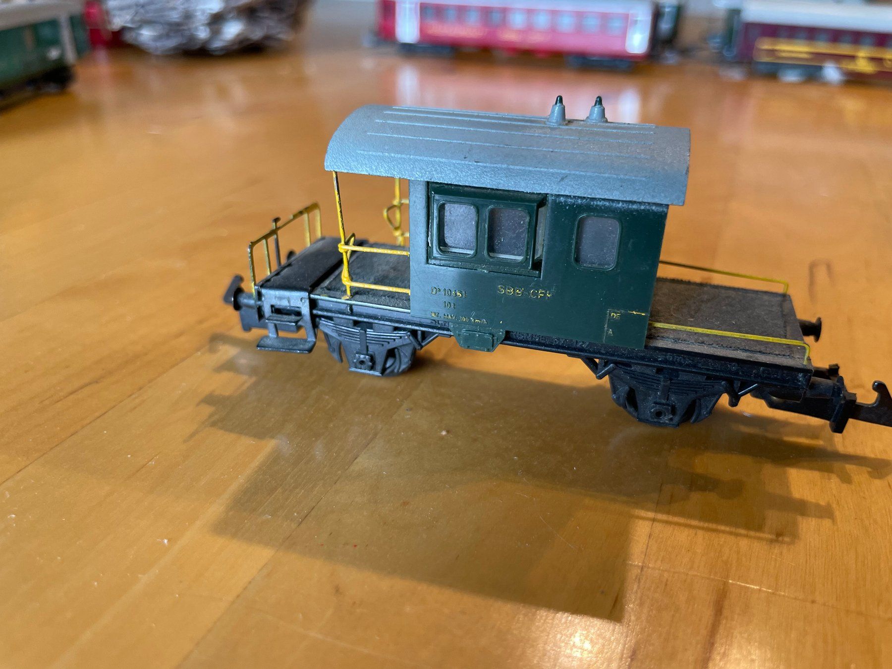 Wesa Modellini di ferrovie: WESA Begleitwagen "Sputnik" – Usato da Wangen an der Aare venduto da Snoopy97