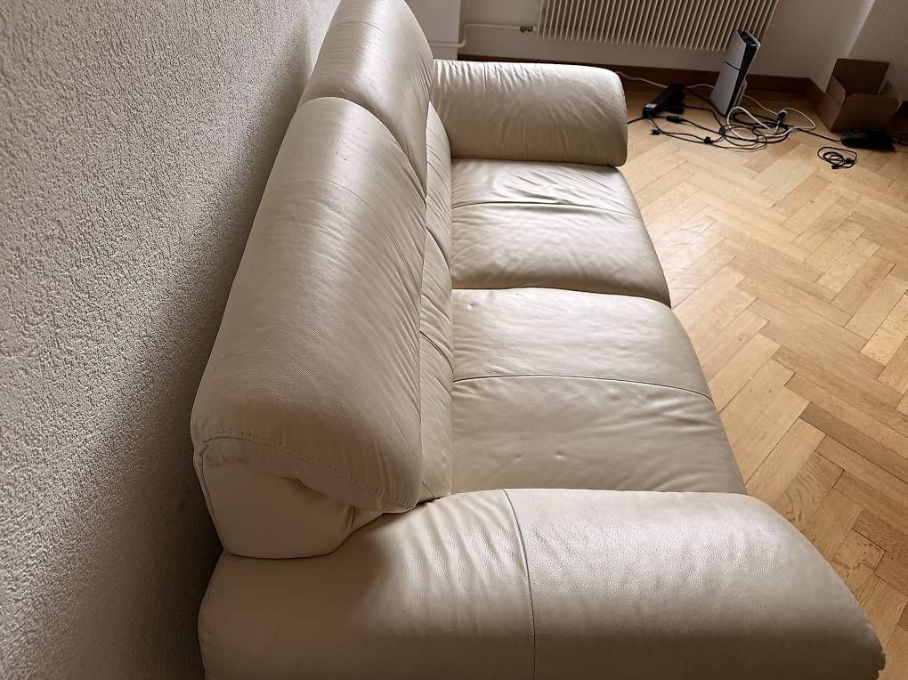 Sofas: Echtledersofa Beige Gratis – Gebraucht aus Bern von Xtr3me 2