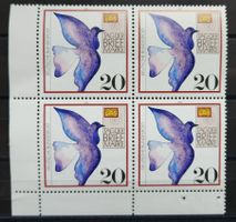 Deutschland-Mi 1388 ** Viererblock (20)