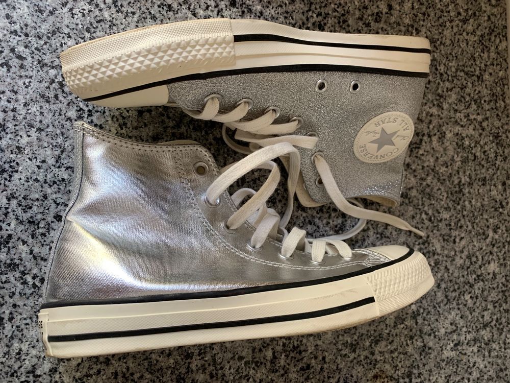 Converse chucks outlet silber