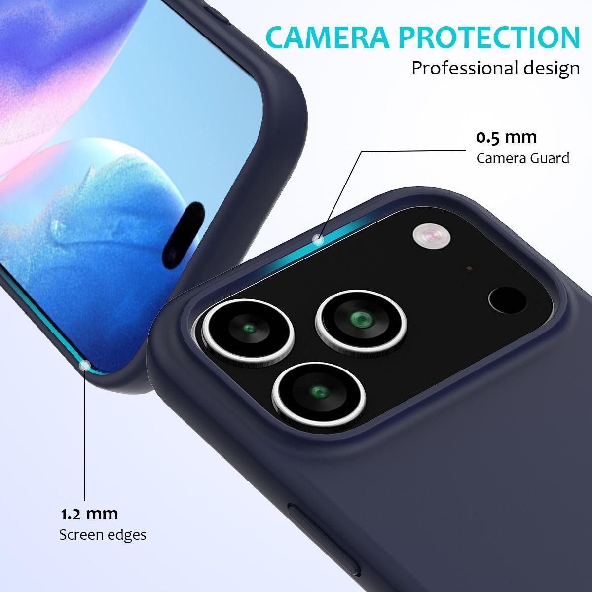 Covers & Schutzfolien: iPhone 17 PRO Hülle Etui Silikon Case Cover Coque Tasche – Neu und originalverpackt aus Volketswil von coverandmore 4