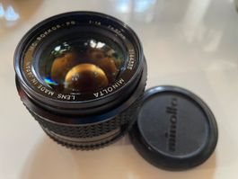 Minolta MC Rokkor-PG f1.4 50mm Objektiv