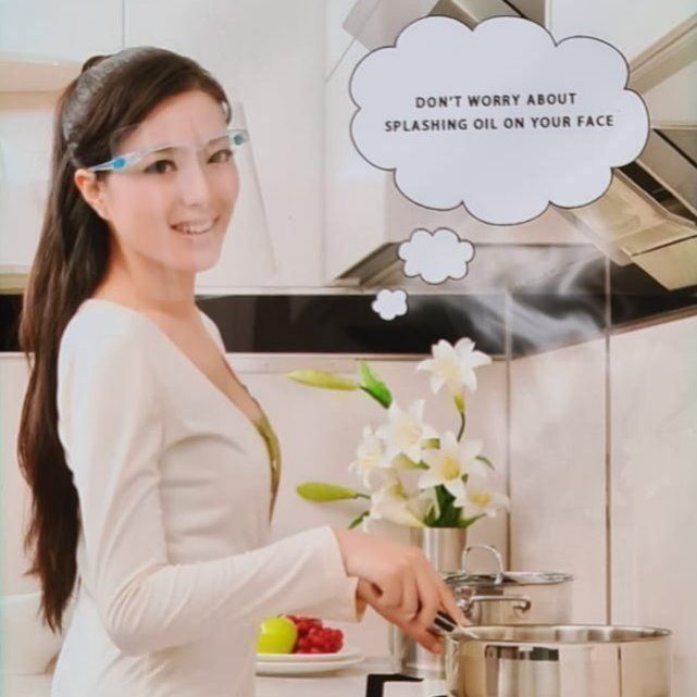 Verhütung: Visière Lunettes de protection unisexe; – Neu und originalverpackt aus Lausanne von azu_7b5w 3