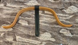 Original Stokke Tripp Trapp Holzbügel mit Lederband Natur