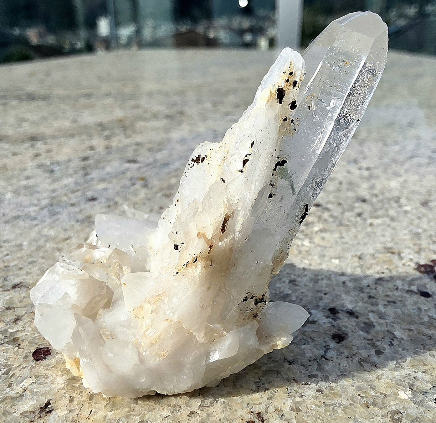 Minerali & Pietre curative: Bergkristall klar mit Durchsicht. 6cm – Usato da Glis venduto da nbu_65ys 5