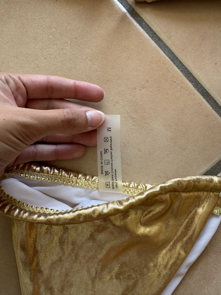Badekleider & Bikinis: bikini doré  – Neu (gemäss Beschreibung) aus Lonay von nei_79jc 1