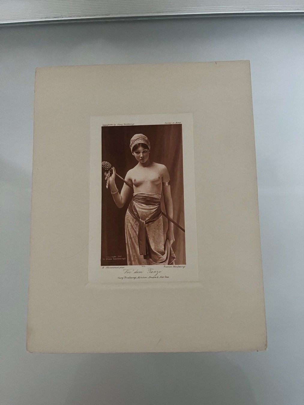 Arts picturaux & lithographies: Max Nonnenbruch, Vor dem Tanze, Lithographie – D'occasion à Luzern par Lampion