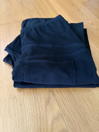 MAMALICIOUS and H&M black maternity legal 