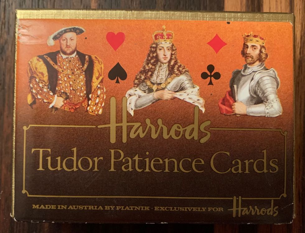 Harrods Tudor Patience Cards Kaufen auf Ricardo
