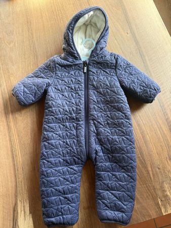 Baby Overall Vertbaudet blau Grösse 68 cm 6 Monate