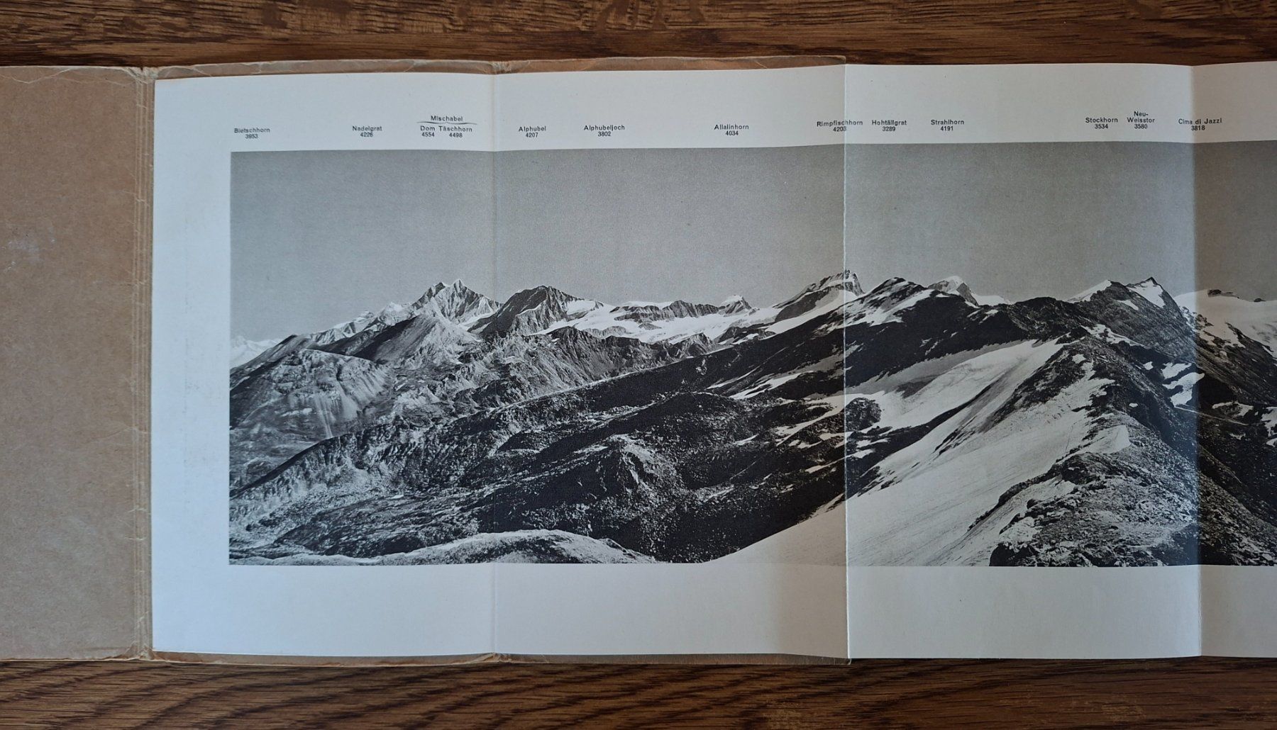 Cartine & Atlanti: Zermatt Panorama vom Gornergrat – Usato da Menziken venduto da rosti3 1