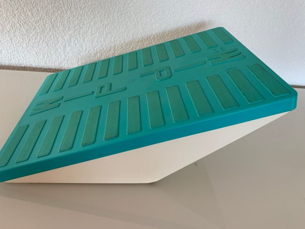 BOOSTEADY Fußwippe Wadendehner - Mit Faszienball Für Plantarfasziitis & Wadenstreckung