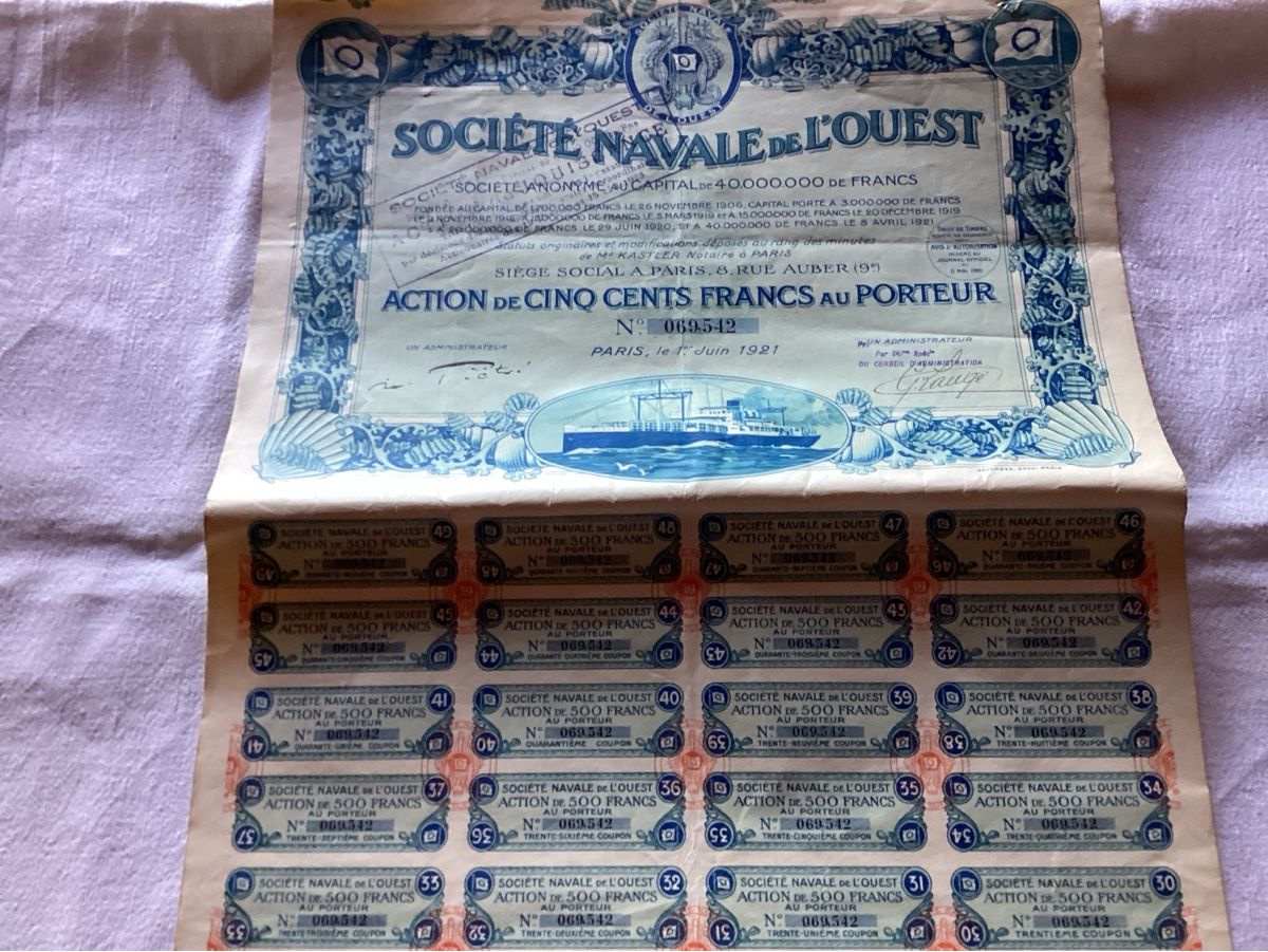 Documenti: Action bateau 1921 – Usato da Luc (Ayent) venduto da Rebouille