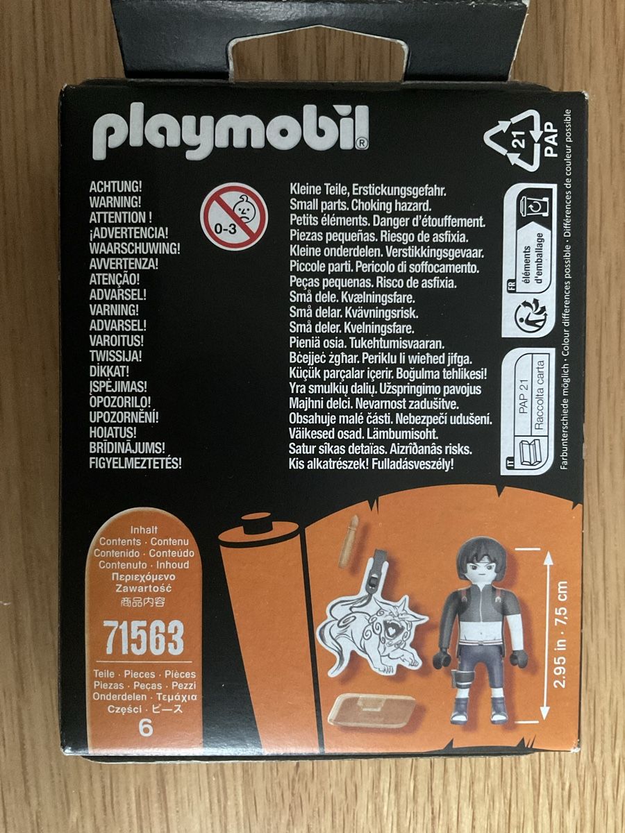 Statuette: Playmobil Naruto Shippuden Sai – Nuovo e nell'imballaggio originale da Winterthur venduto da Whitefish 1